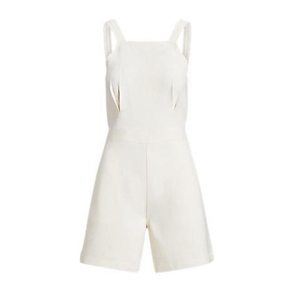 NWT Polo by Ralph Lauren White Turkish Hemp Cotton Romper - Picture 3 of 8